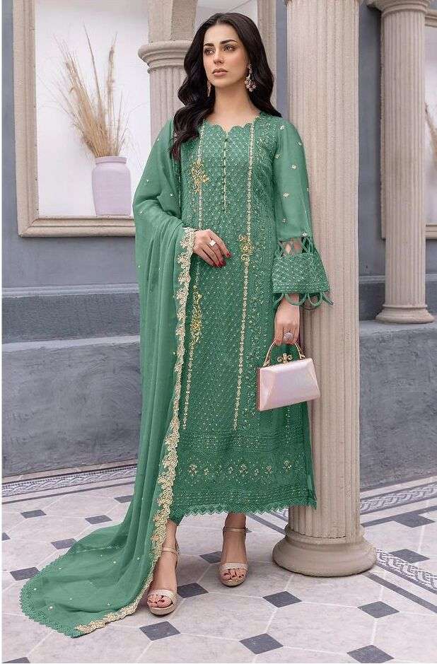Maryams 158 Exclusive Embroidery Salwar Kameez Wholesale catalog