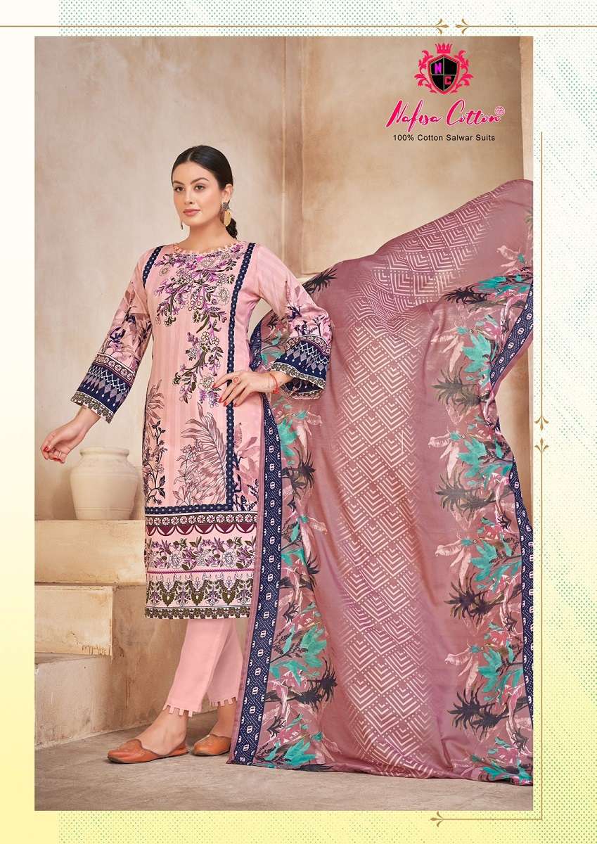 Nafisa Mahera Karachi Suit Dress Material -Dress Material