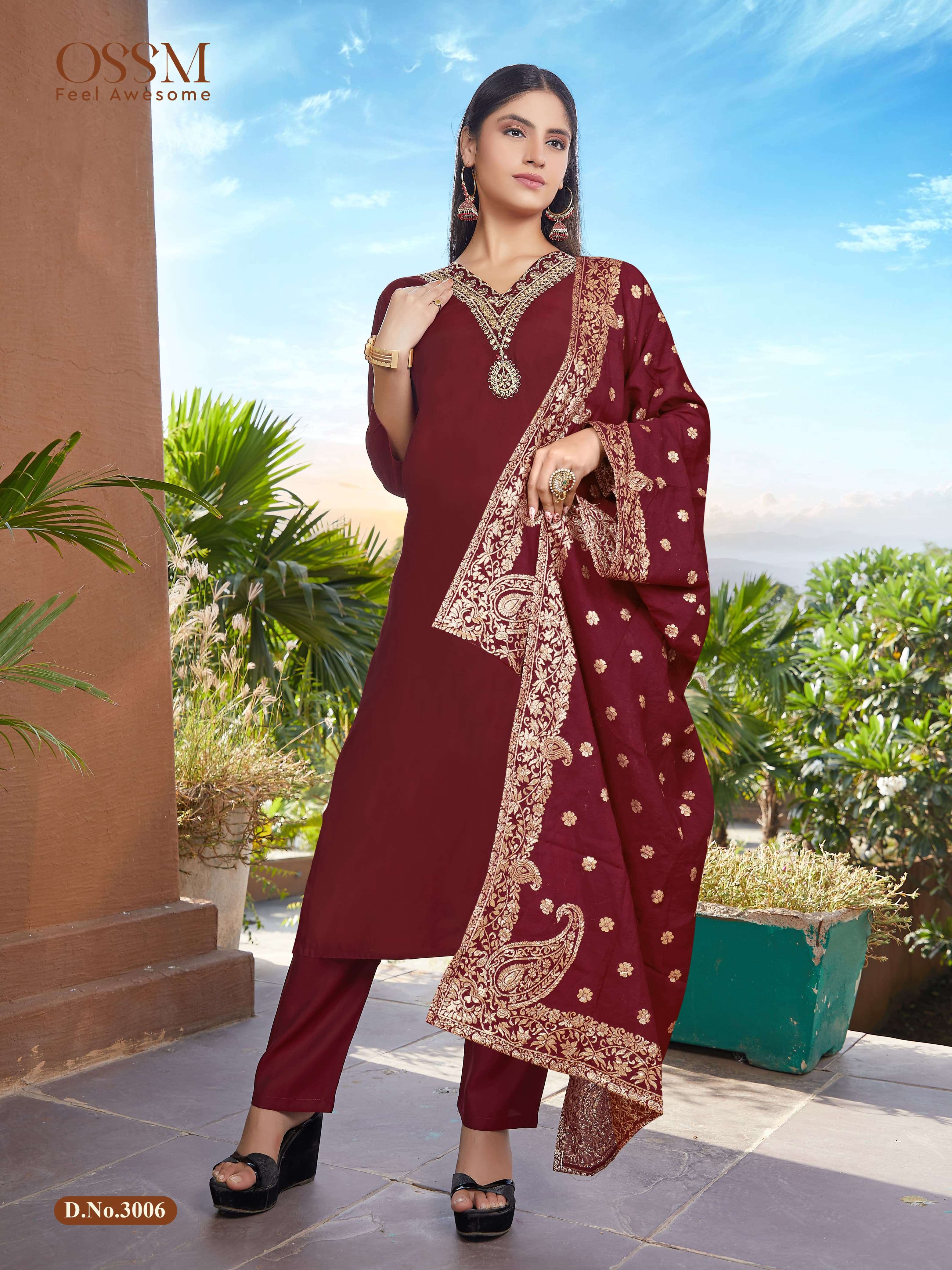 OSSM MONALISA vol 03 Kurti Wholesale catalog