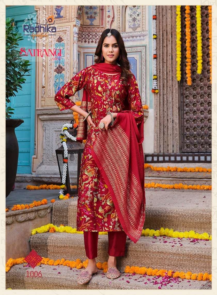RADHIKA LIFE STYLE SATRANGI vol -1 Kurti Wholesale catalog