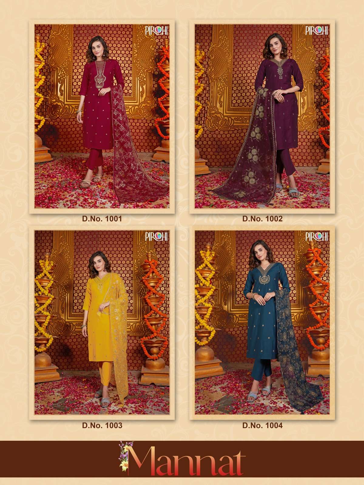RAJAVIR MANNAT Vol -1 Kurti Wholesale catalog