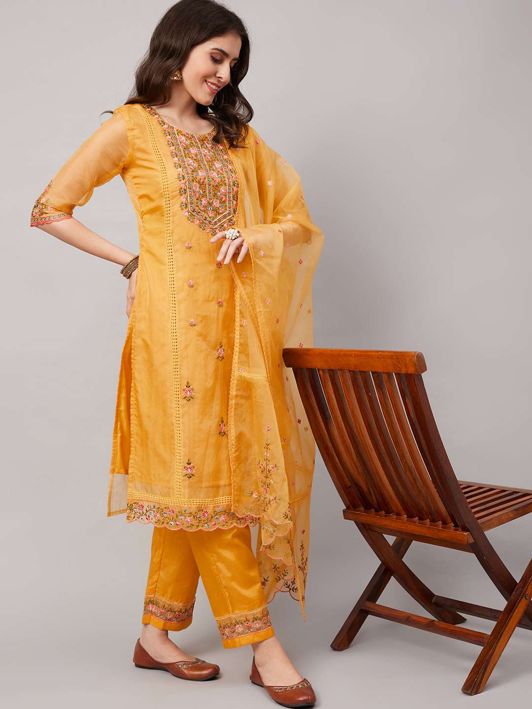 Salimar Vol 12 Festive Wear Kurti Pant With Dupatta Wholesale catalog