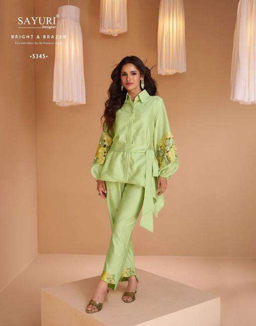 Sayuri Kundan Silk Designer Co Ord Set Wholesale catalog