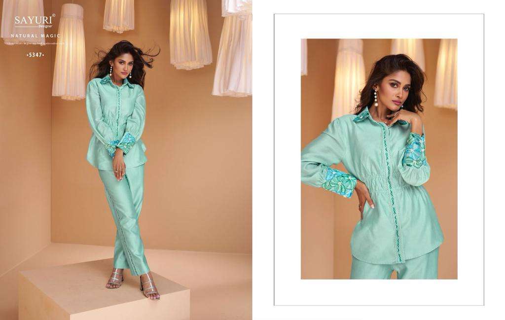 Sayuri Kundan Silk Designer Co Ord Set Wholesale catalog