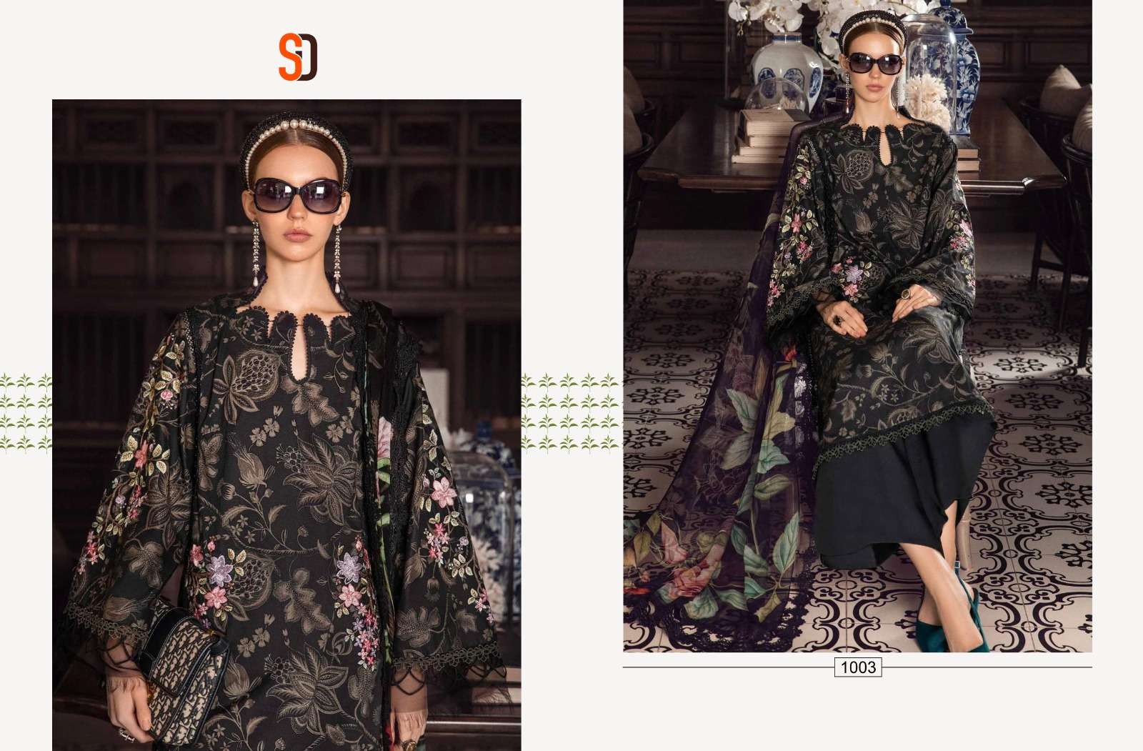 Shraddha M Print Vol 16 Chiffon Dupatta Pakistani Salwar Suits Wholesale catalog