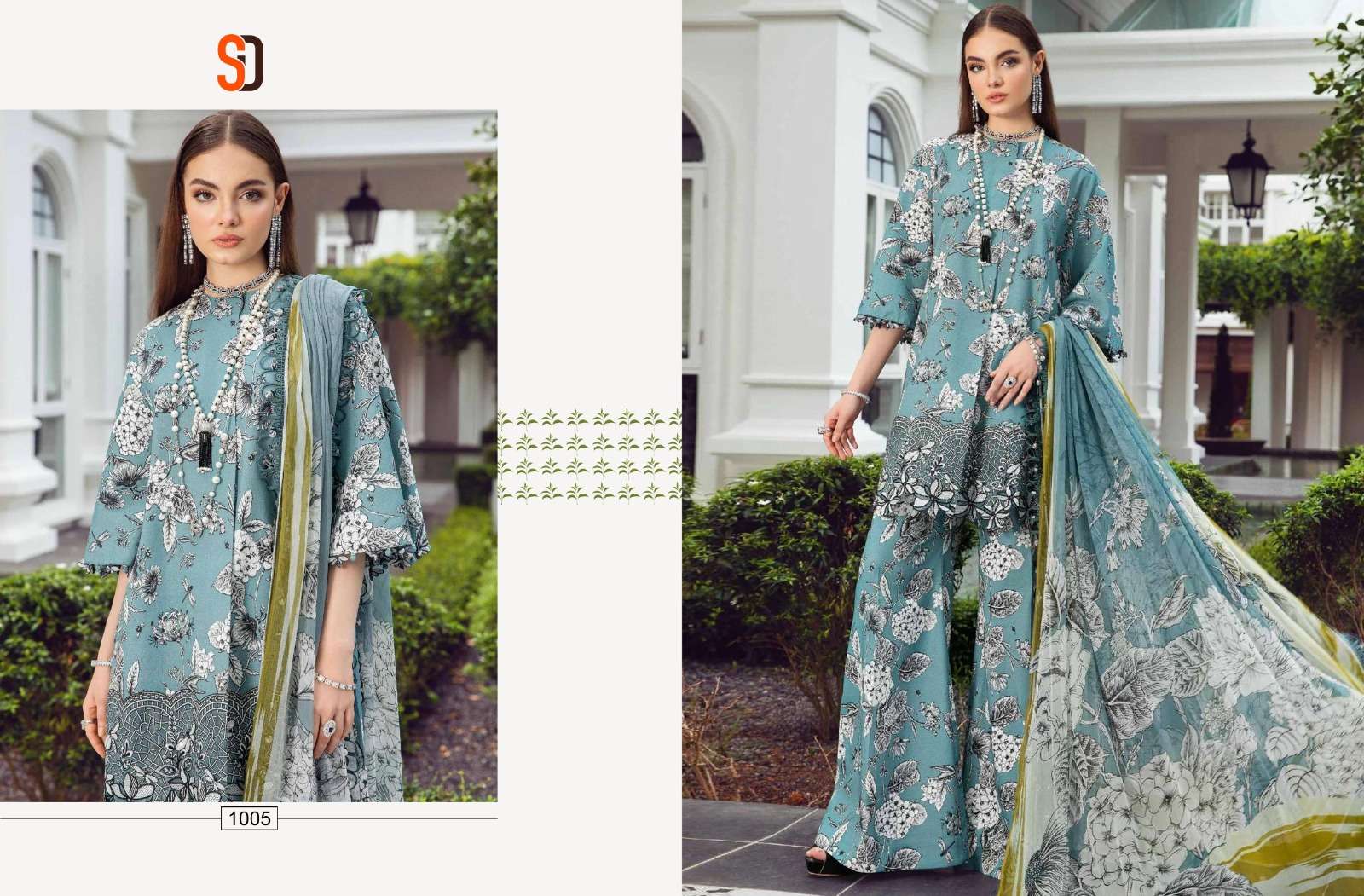 Shraddha M Print Vol 16 Chiffon Dupatta Pakistani Salwar Suits Wholesale catalog