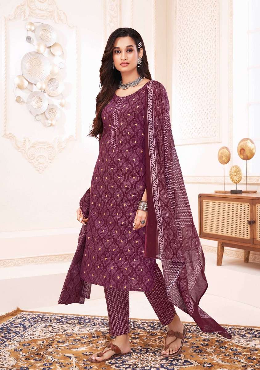 Suryajyoti Poshak Vol-2 – Kurti Pant With Dupatta - Wholesale Catalog