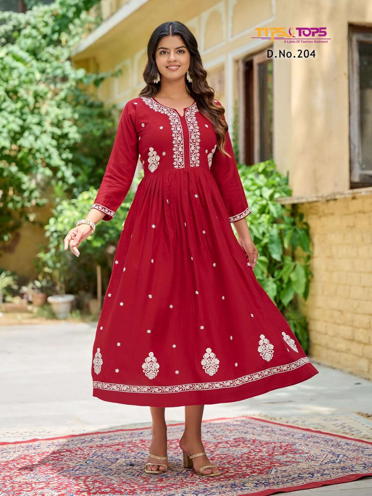 TIPS & TOPS Lakhnavi Vol 02 Kurti Wholesale catalog
