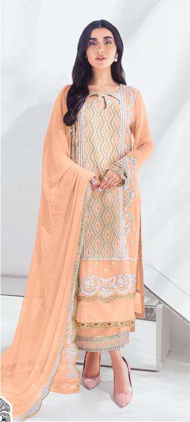 Zaha Zarina Vol 2 Georgette Pakistani Salwar Kameez Wholesale catalog