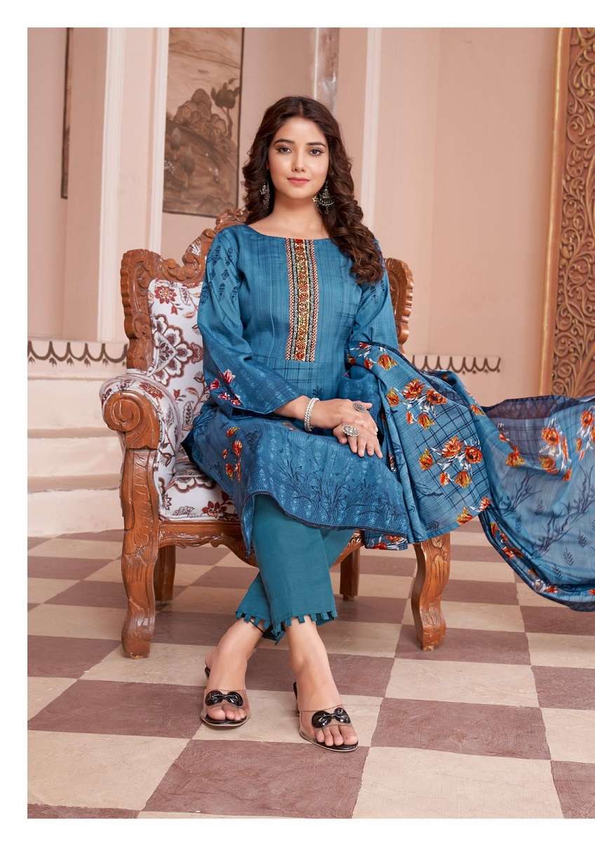 Al Karam Jasmine Vol-3 -Dress Material -Wholesale Catalog