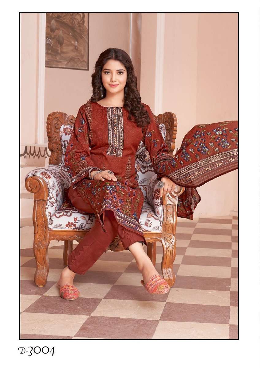 Al Karam Jasmine Vol-3 -Dress Material -Wholesale Catalog