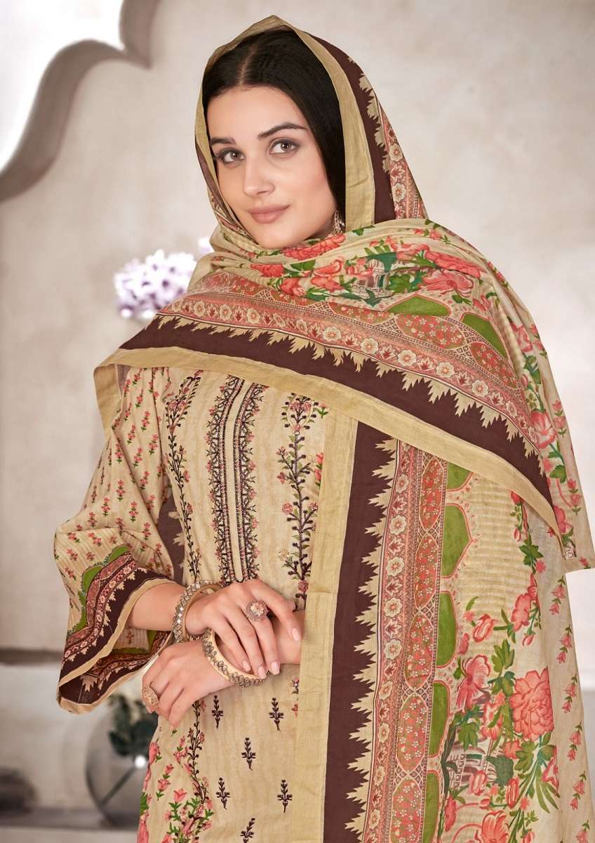 Al Karama Bin Ubaid Cambric Cotton Dress Material Wholesale catalog