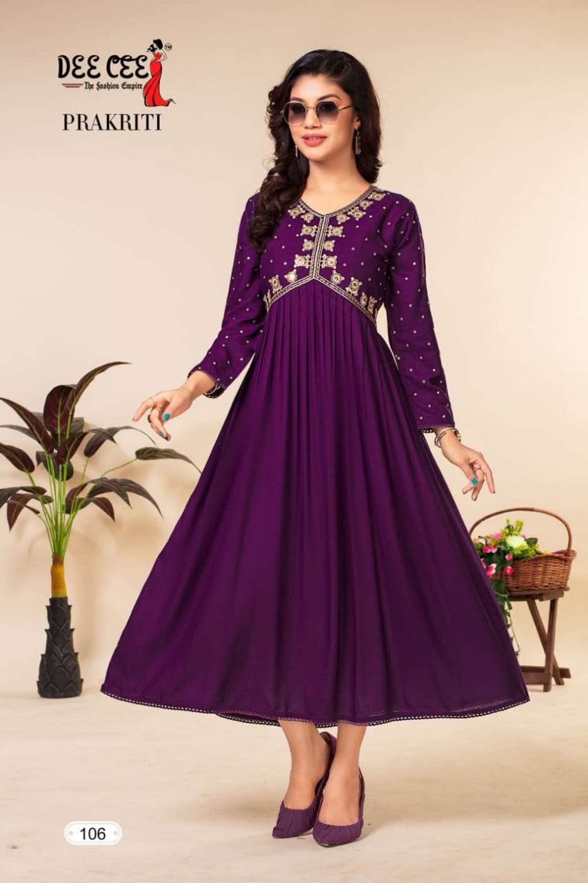 DEECEE PRAKRITI Kurti Wholesale catalog