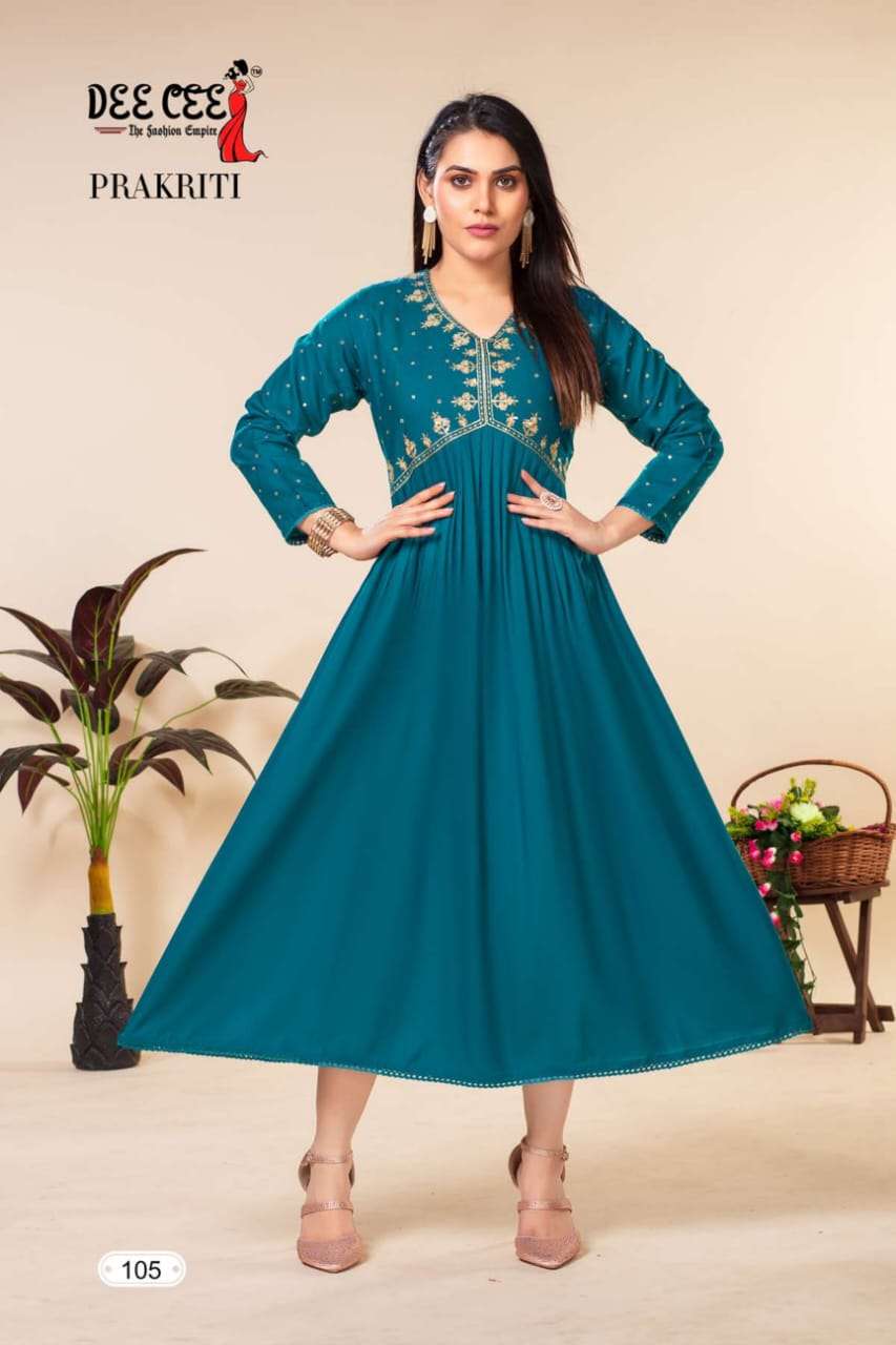 DEECEE PRAKRITI Kurti Wholesale catalog