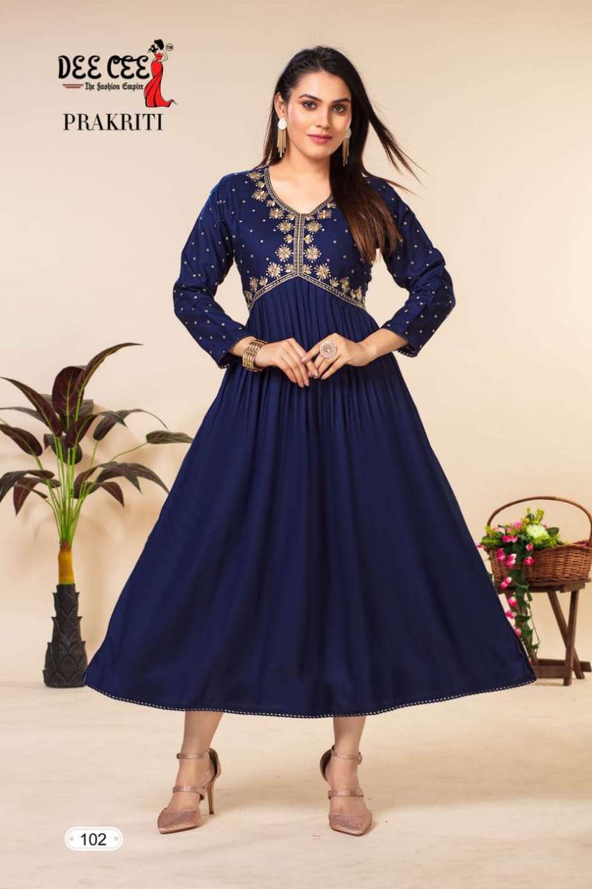 DEECEE PRAKRITI Kurti Wholesale catalog