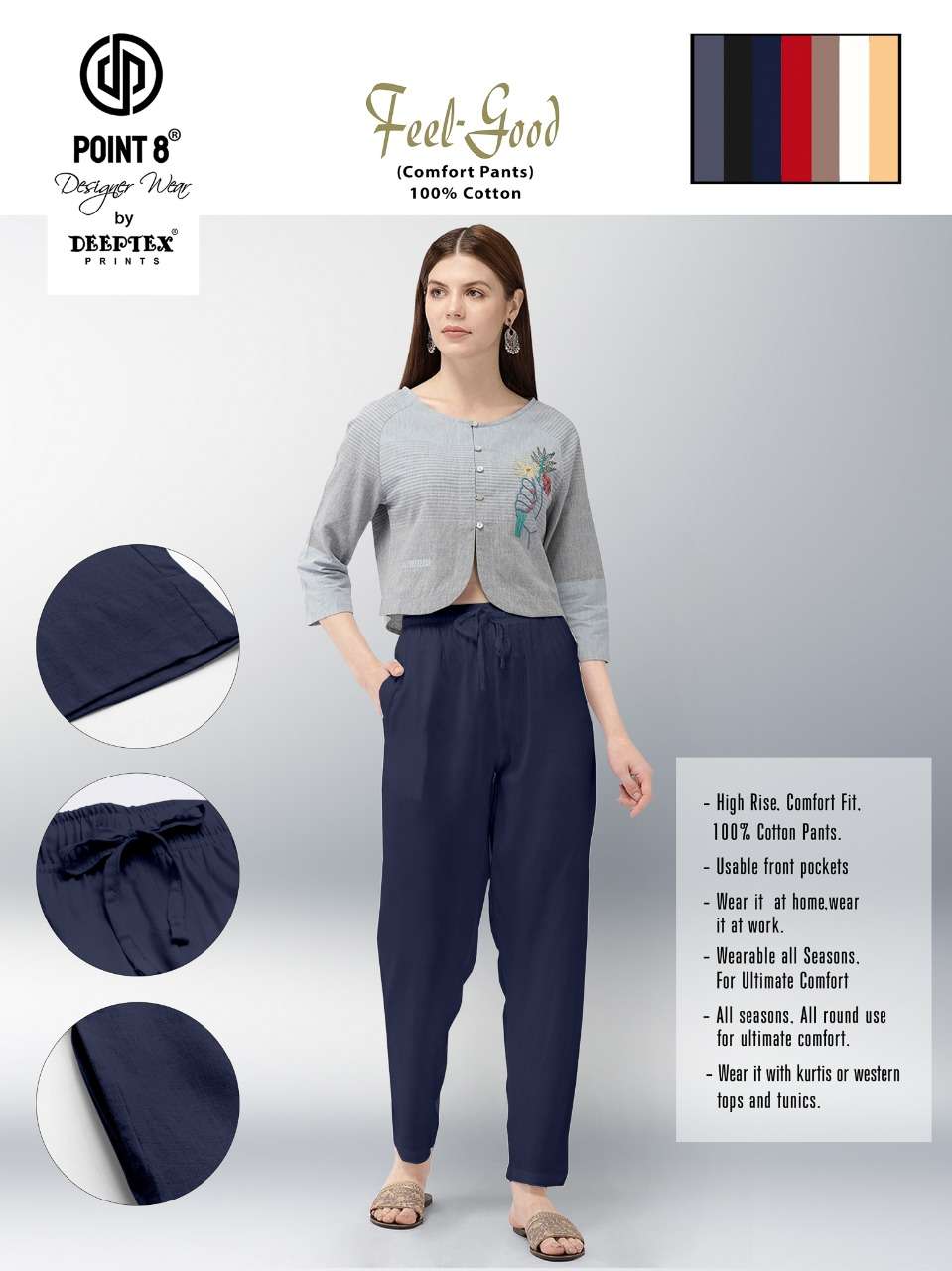 Deeptex Feel Good – Comfort Cotton Pants - Wholesale Catalog