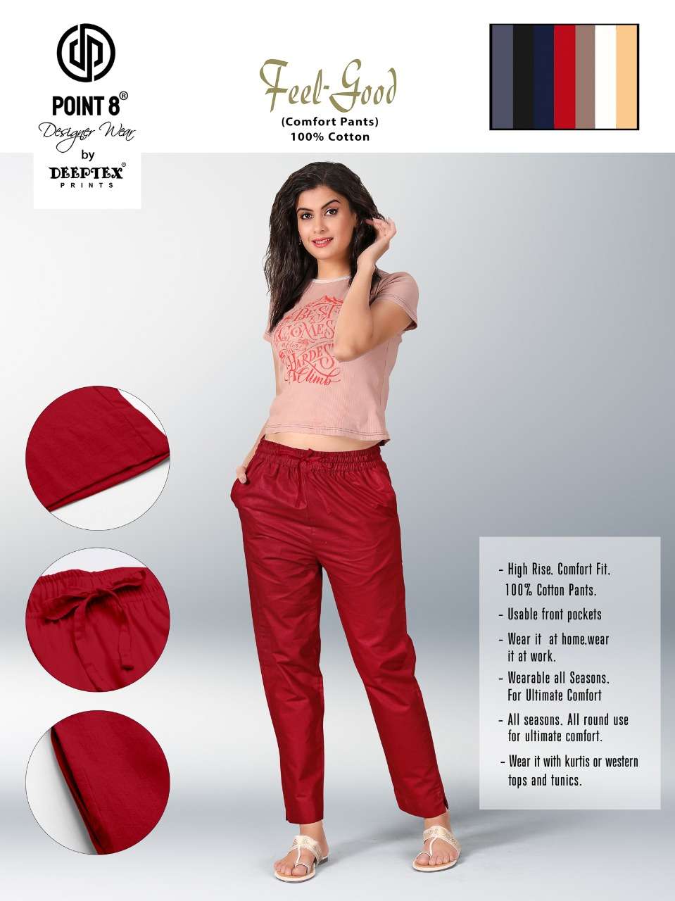 Deeptex Feel Good – Comfort Cotton Pants - Wholesale Catalog