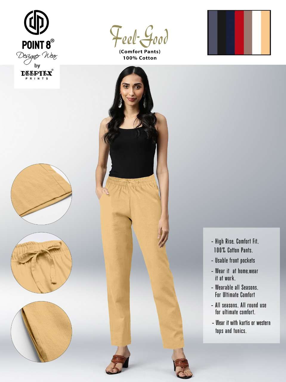 Deeptex Feel Good – Comfort Cotton Pants - Wholesale Catalog