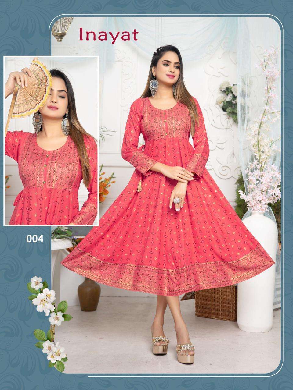 GOLDEN INAYAT VOL.1 Kurti Wholesale catalog