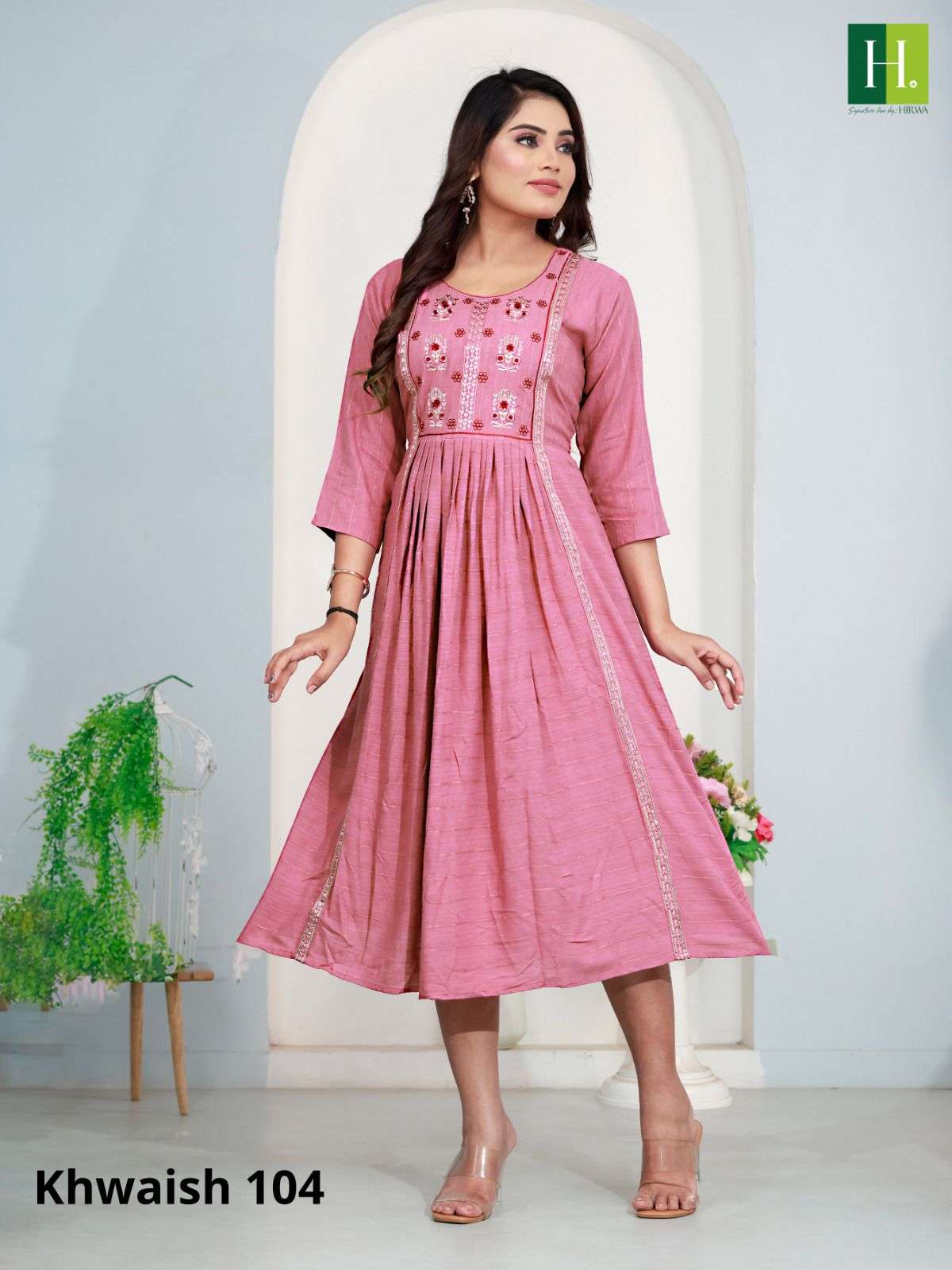 HIRWA Khwaish Kurti Wholesale catalog