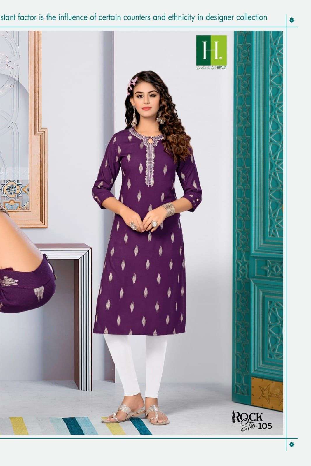 HIRWA ROCKSTAR Kurti Wholesale catalog