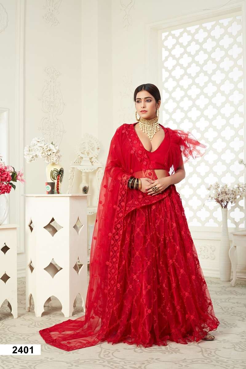 INAAYAT VOL - 01 WEDDING SEASON SPECIAL BRIDAL WEAR LEHENGA CHOLI Wholesale catalog
