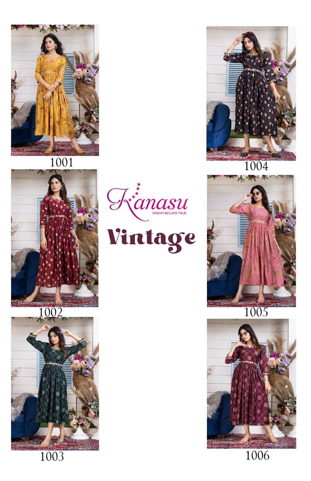 KANASU VINTAGE KURTI Wholesale catalog