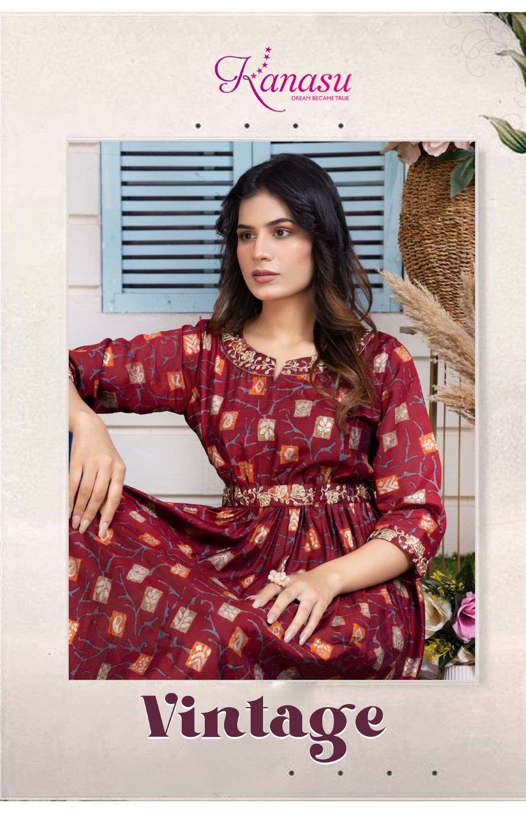 KANASU VINTAGE KURTI Wholesale catalog