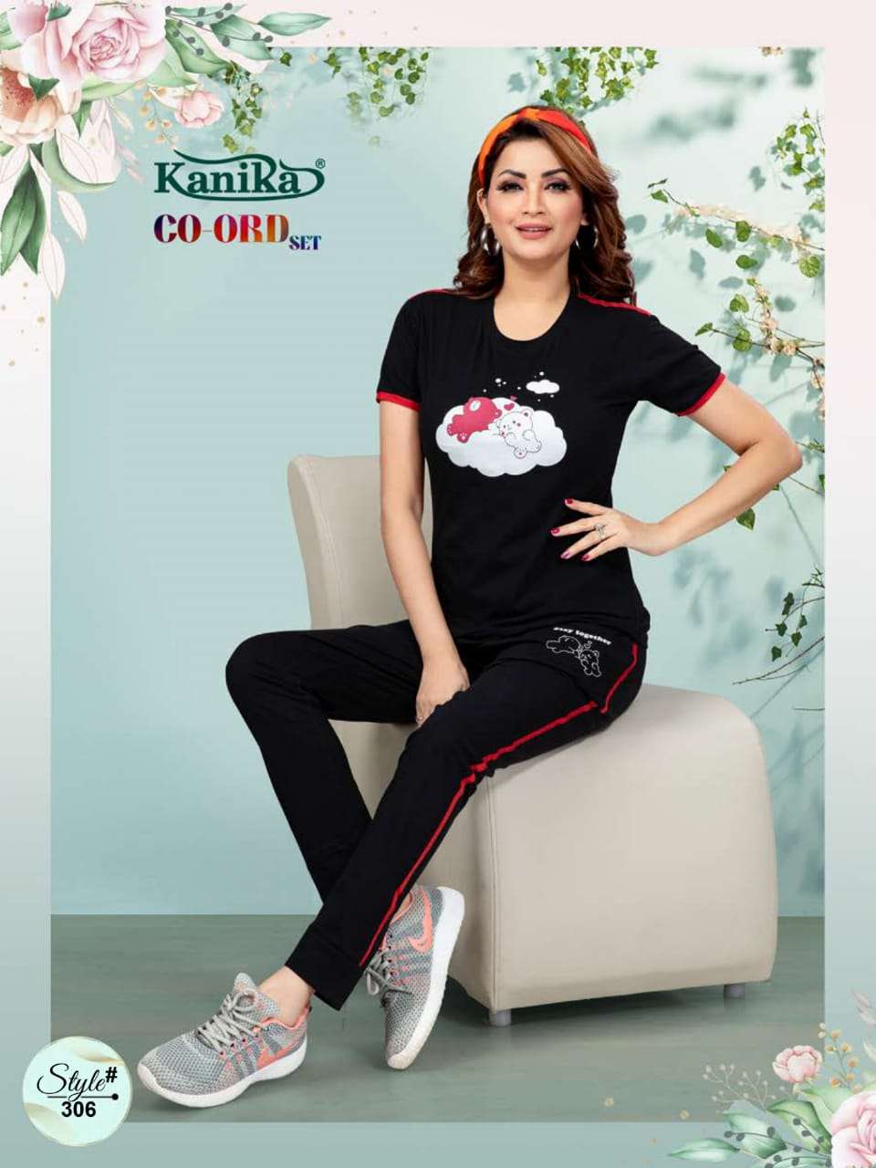 Kanika Co Ord Set 301 To 308 Night Suits Wholesale catalog