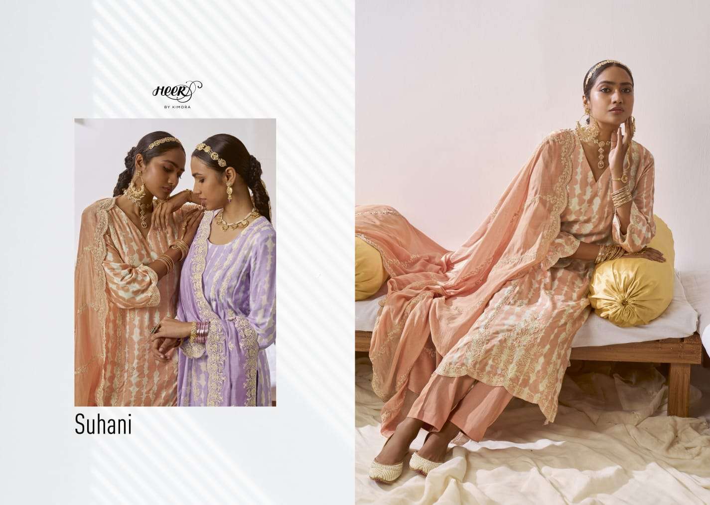 Kimora HEER SUHANI Designer Heavy Salwar Kameez Wholesale catalog