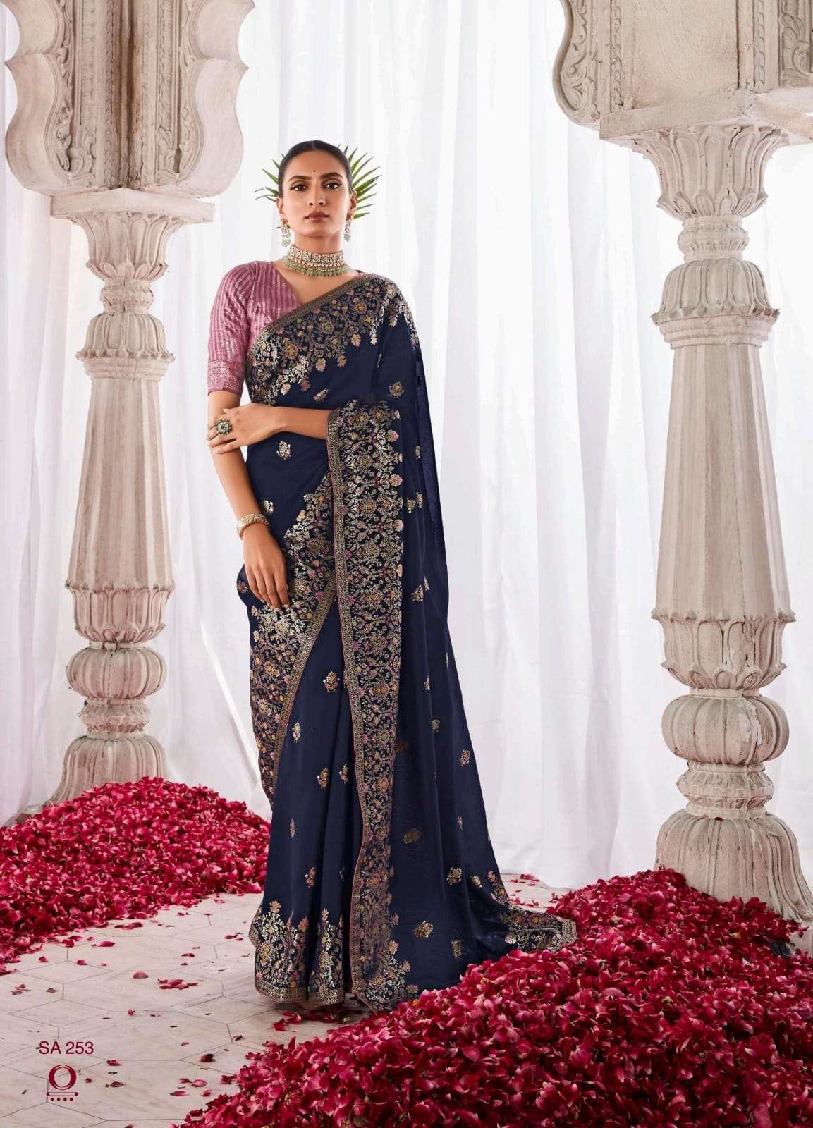 Kimora Sindhuri Asiana Dola Silk Designer Saree Wholesale catalog