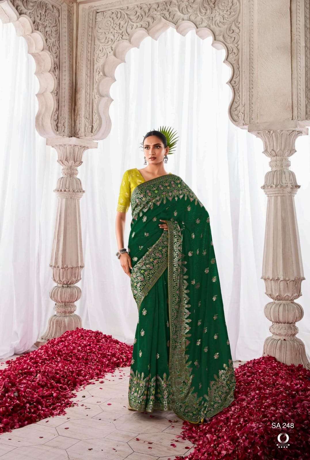 Kimora Sindhuri Asiana Dola Silk Designer Saree Wholesale catalog