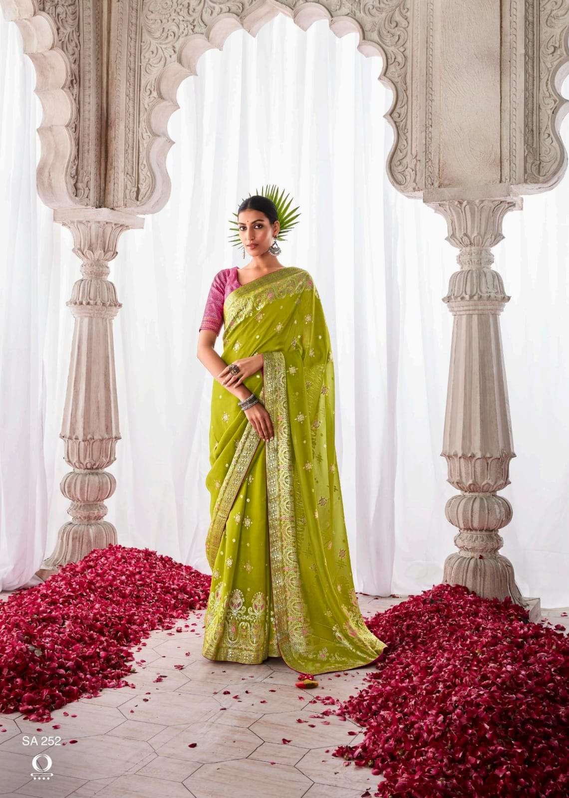Kimora Sindhuri Asiana Dola Silk Designer Saree Wholesale catalog