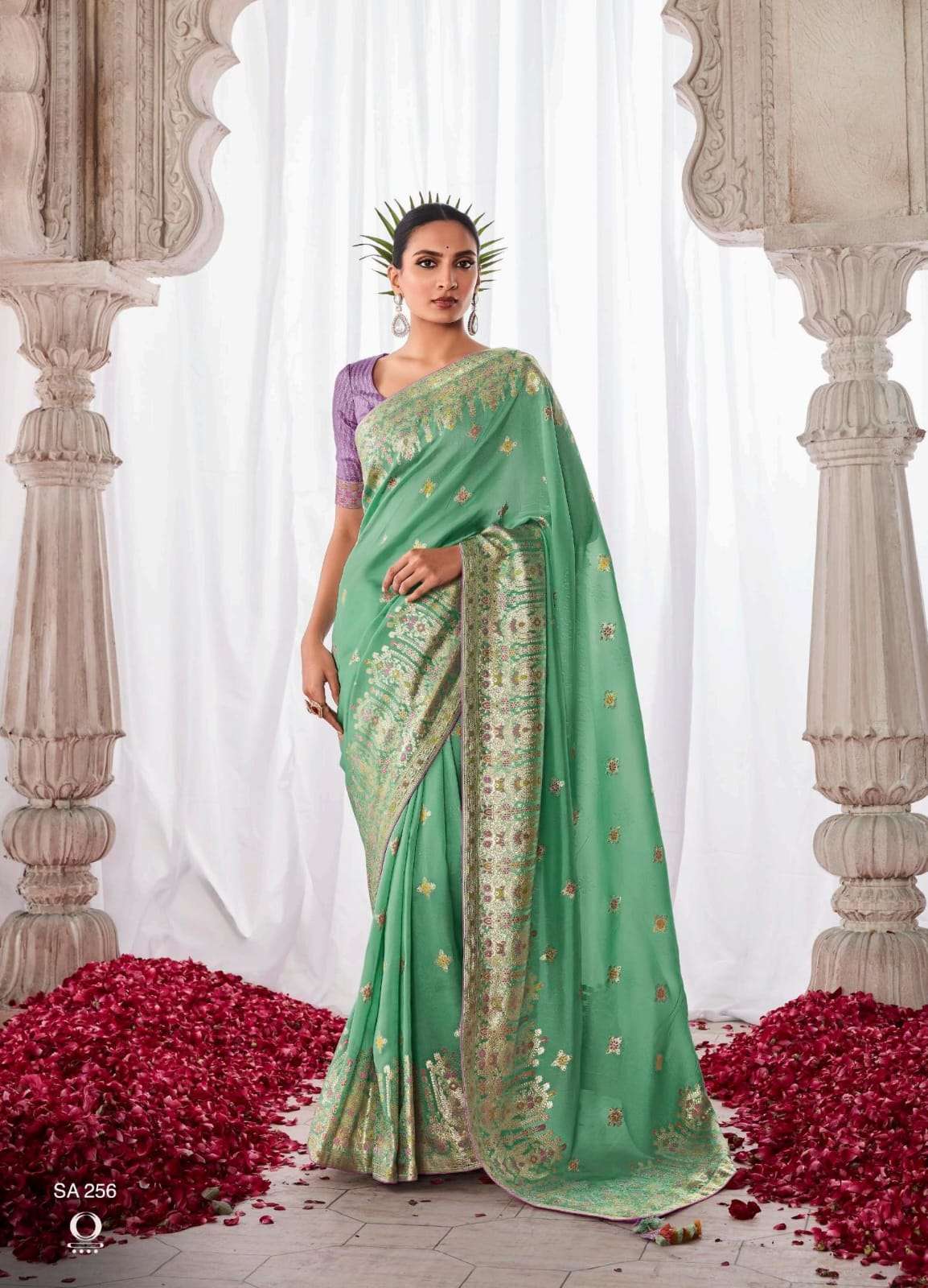 Kimora Sindhuri Asiana Dola Silk Designer Saree Wholesale catalog