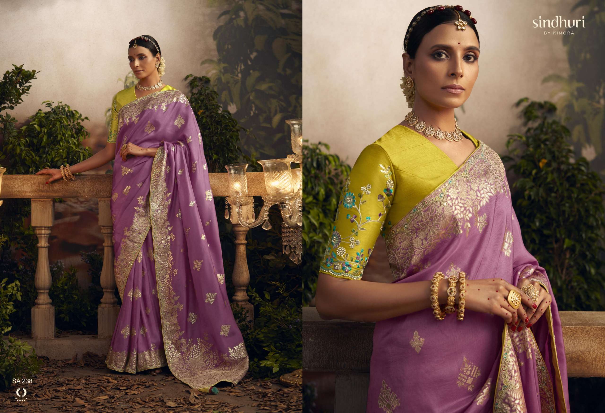 Kimora Sindhuri Radha Rani Embroidery Sarees Wholesale catalog