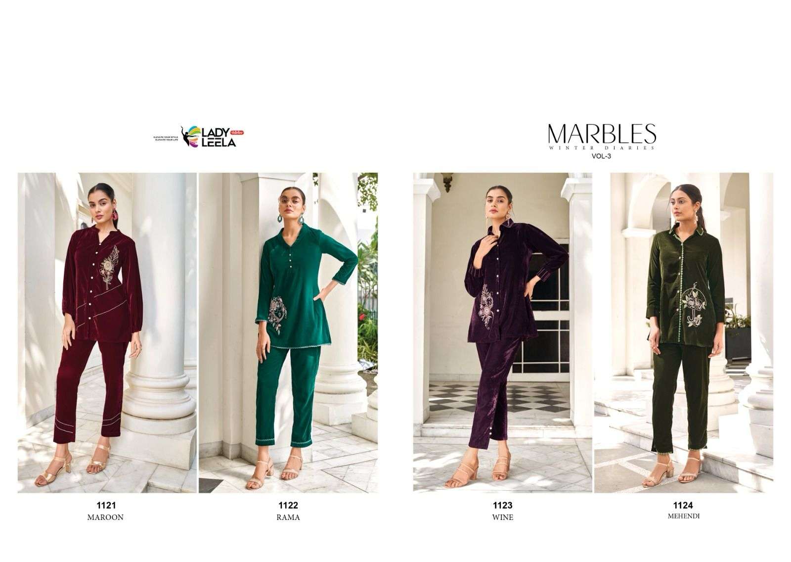 LADY LEELA MARBLES-3 Kurti Wholesale catalog