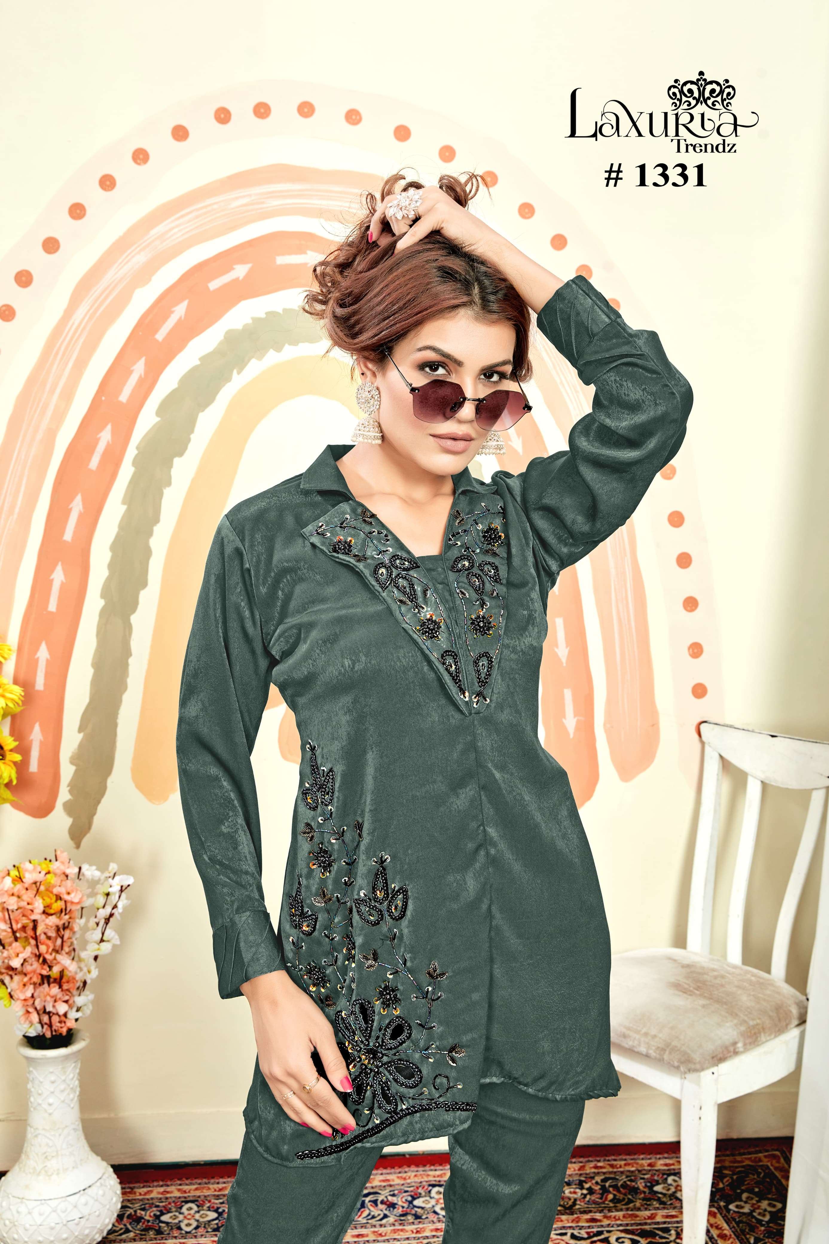 Luxuria Trendz 1331 Western Designer Top With Bottom Wholesale catalog
