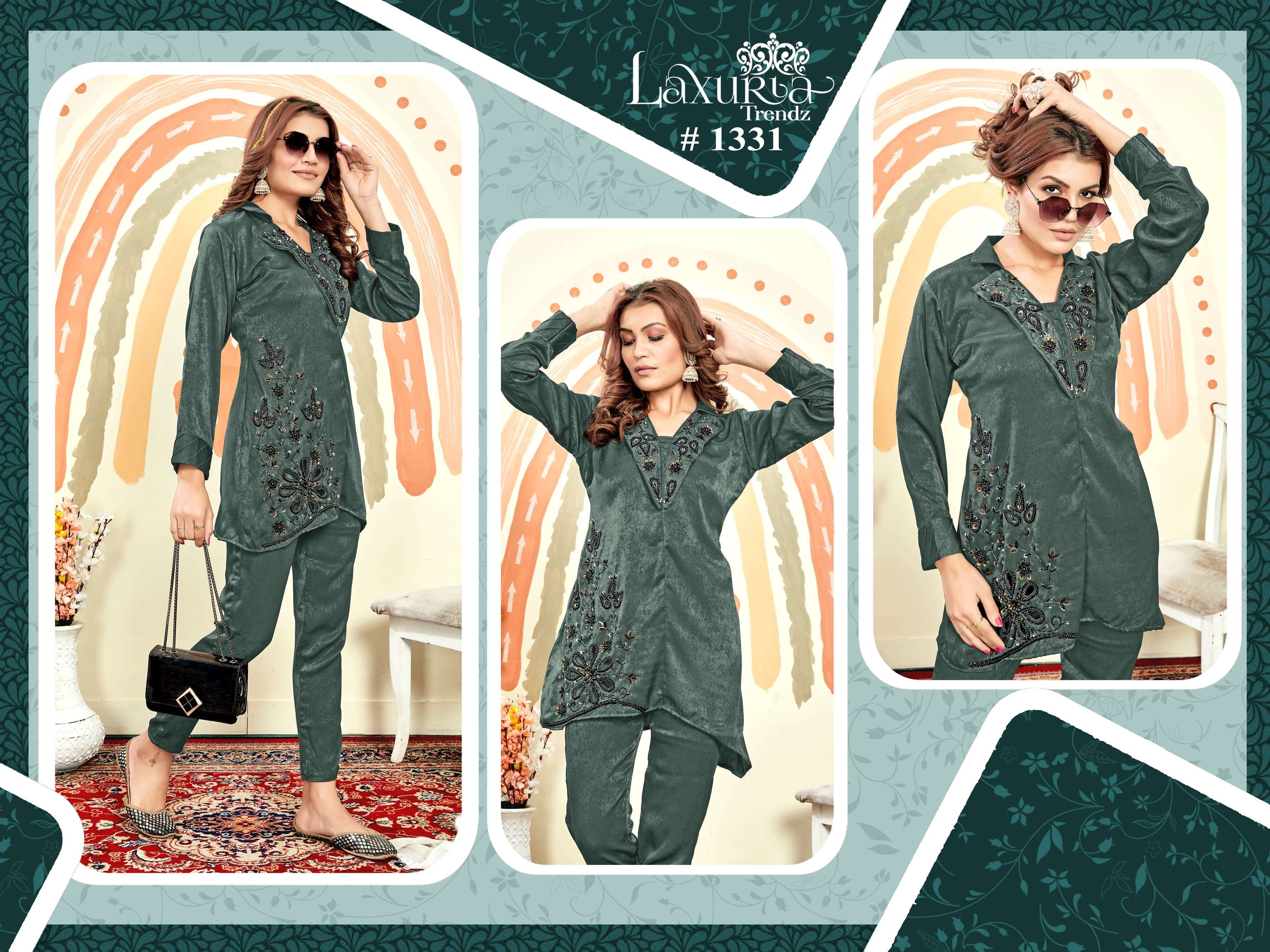 Luxuria Trendz 1331 Western Designer Top With Bottom Wholesale catalog
