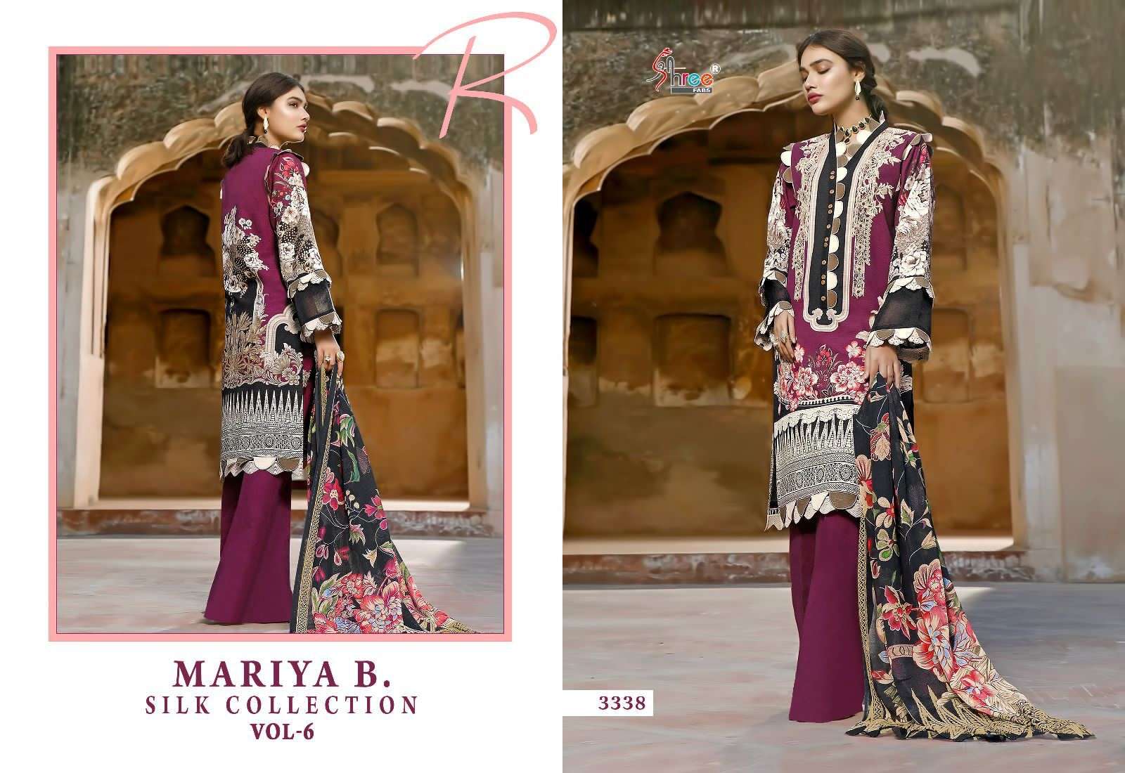 MARIA B SILK COLLECTION VOL-06 Salwar Kameez Wholesale catalog