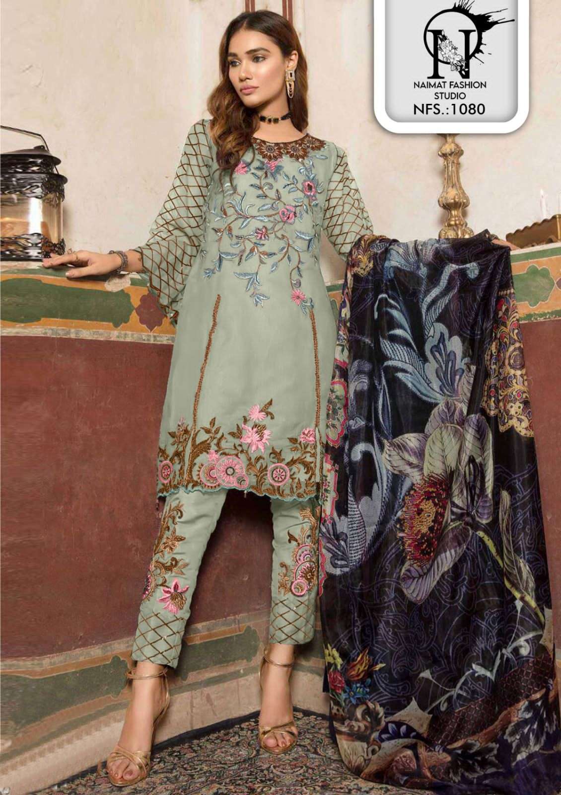 Naimat Fashion Studio 1080 Designer Pakistani Suits Wholesale catalog