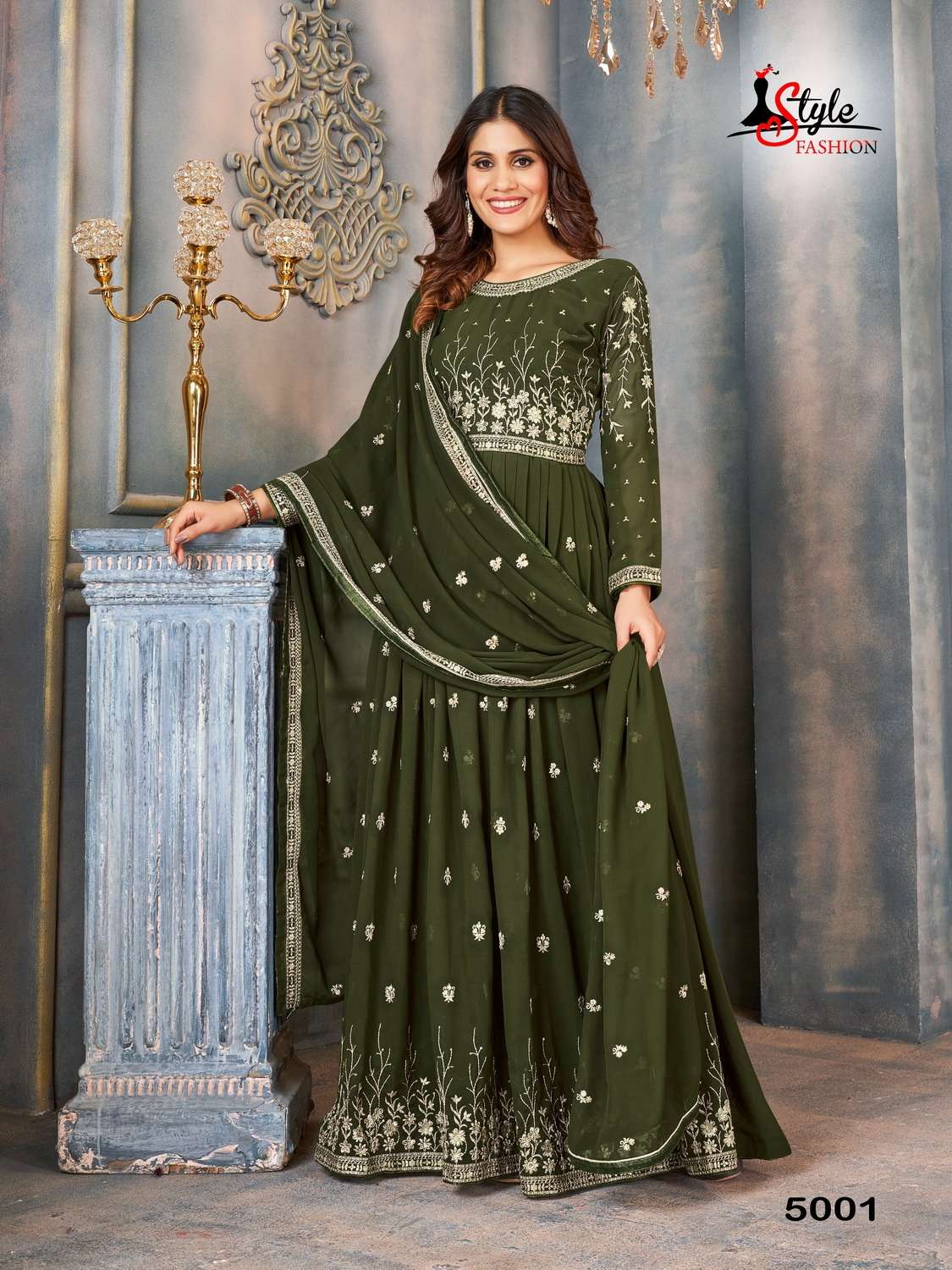 STYLE FASHION JEANCY VOL - 5 Salwar Kameez Wholesale catalog