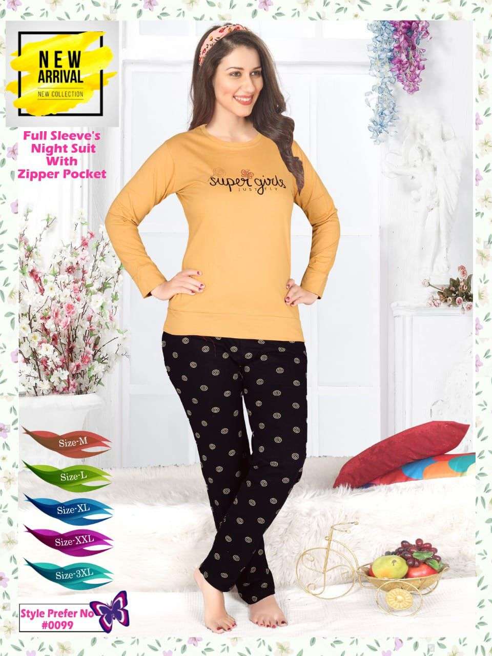Summer Special Vol At 99 Hosiery Cotton Night Suits Wholesale catalog