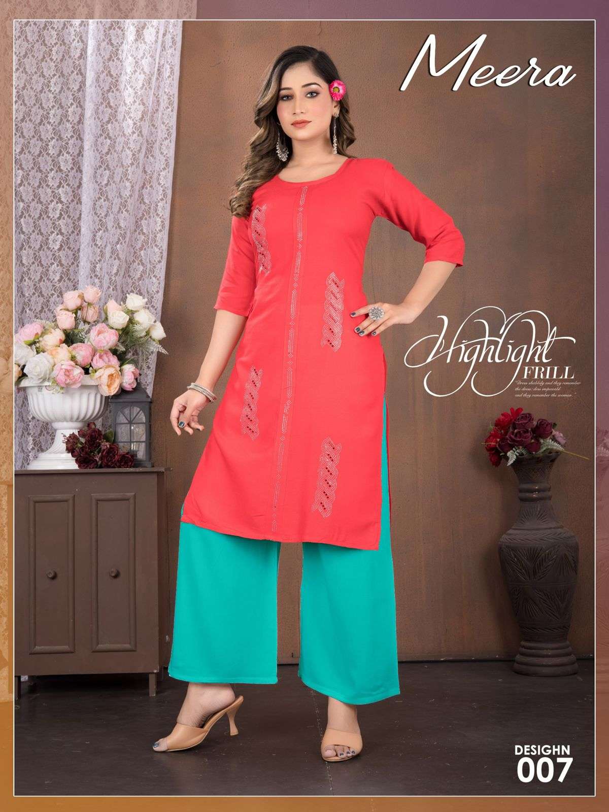 BEAUTY QUEEN MEERA Kurti Wholesale catalog