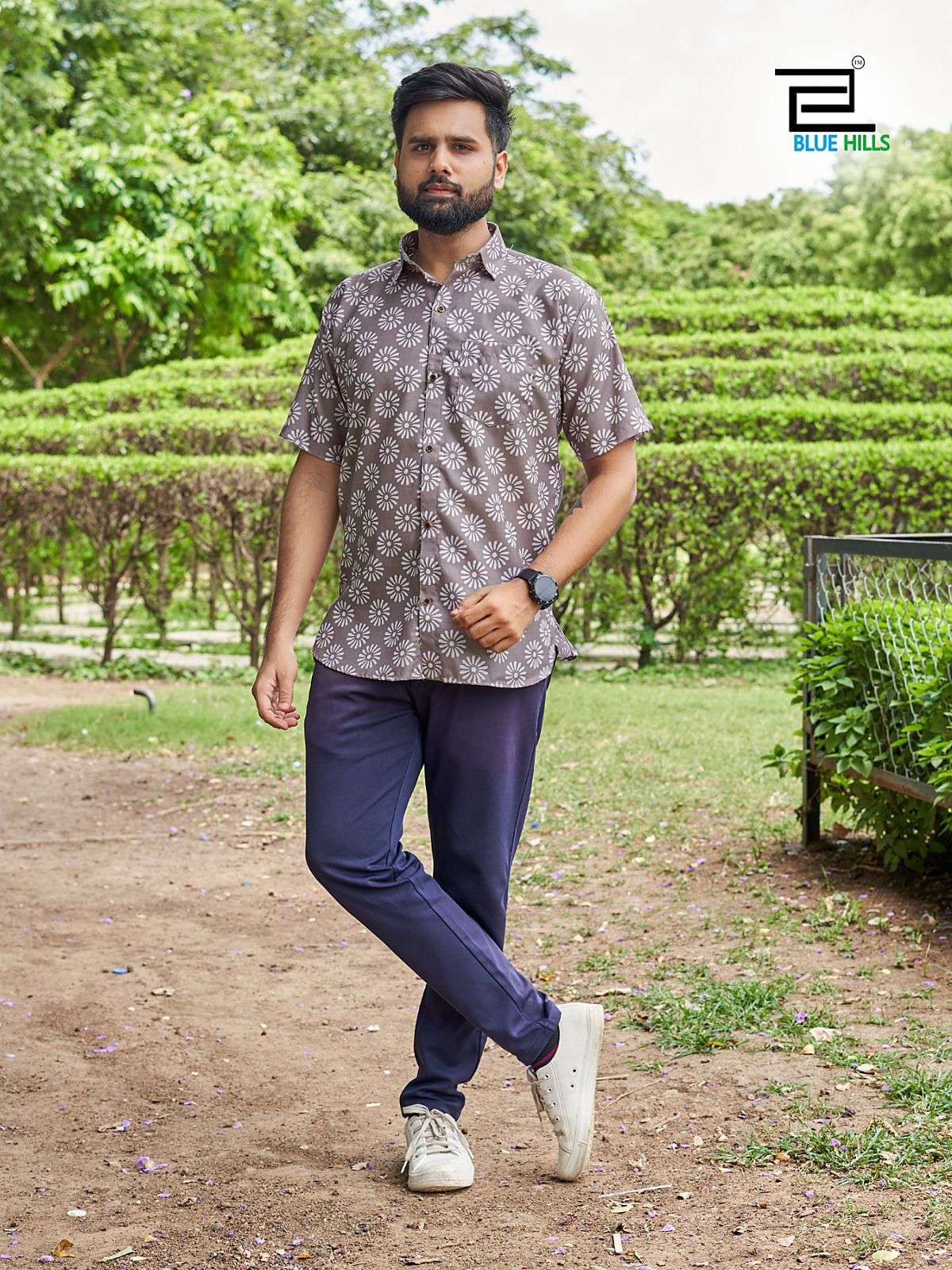 Blue Hills Mens 2.0 Mens Wear Printed Shirt Wholesale catalog