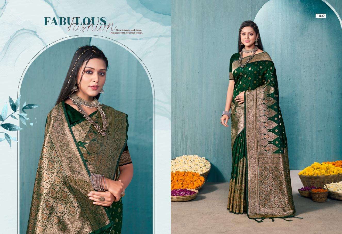 BUNAWAT SURJYOTI SILK Banarasi Silk Saree Wholesale catalog