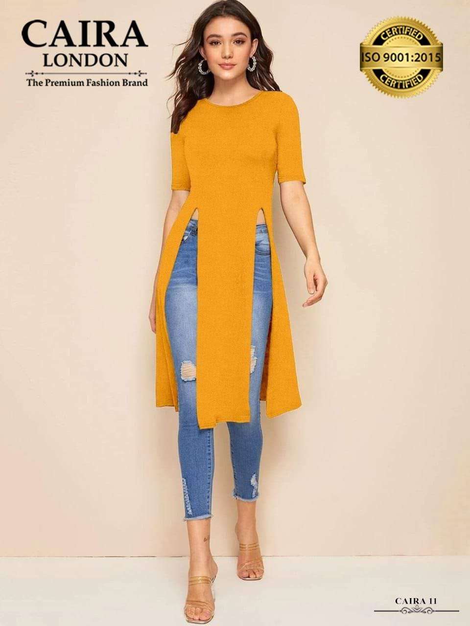 CAIRA LONDON CAIRA 11 Designer Cut Split Front Wholesale catalog