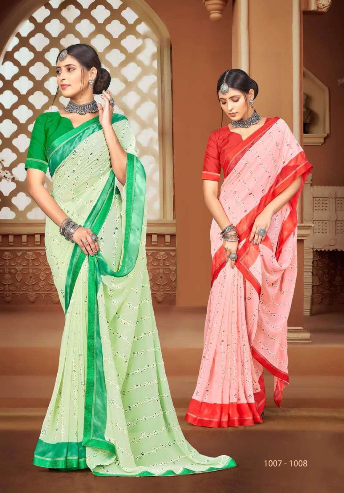 Cinemax By Inder Silk Printed Sarees Wholesale catalog