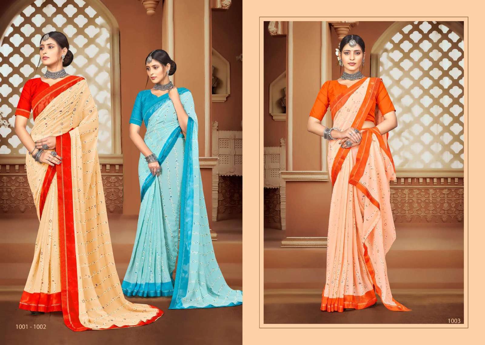 Cinemax By Inder Silk Printed Sarees Wholesale catalog