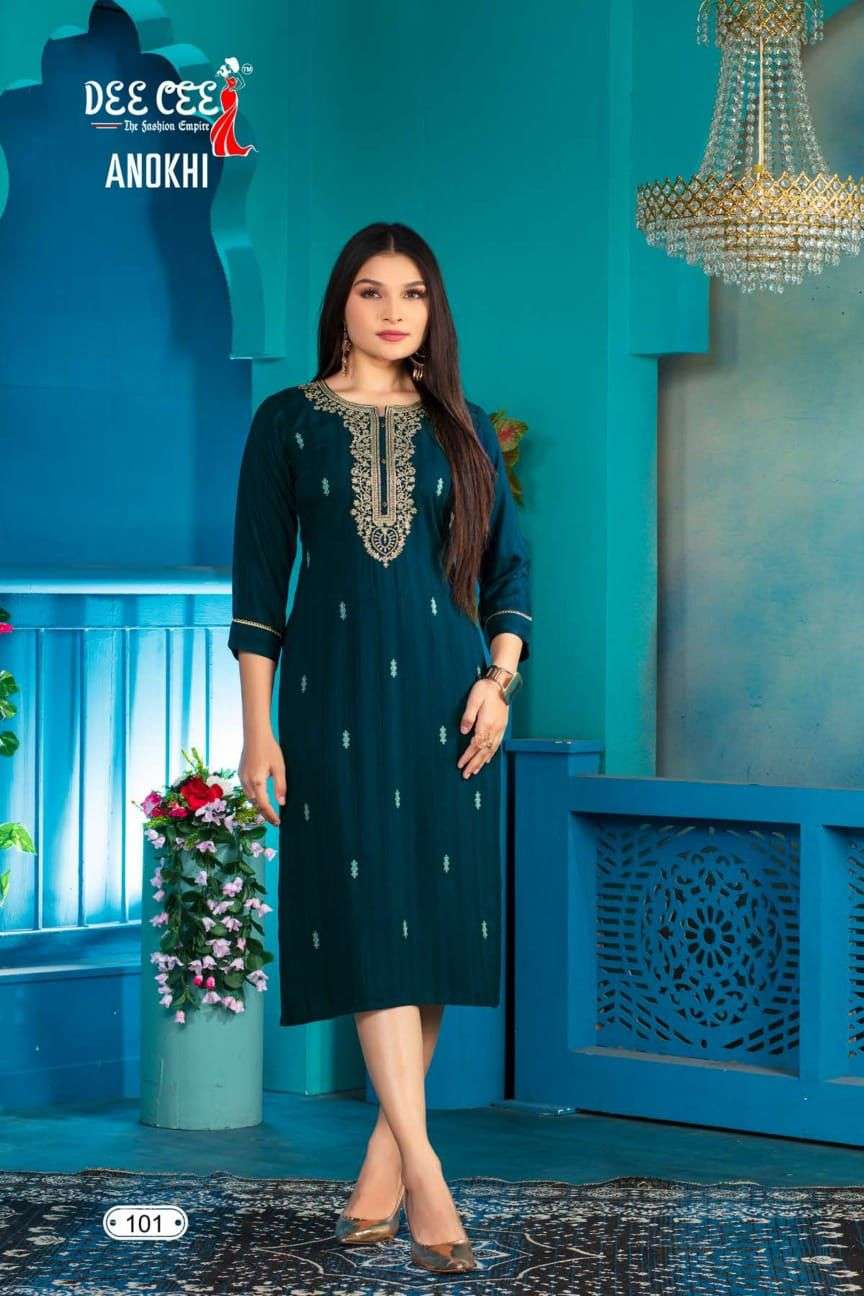 DEECEE ANOKHI Kurti Wholesale catalog