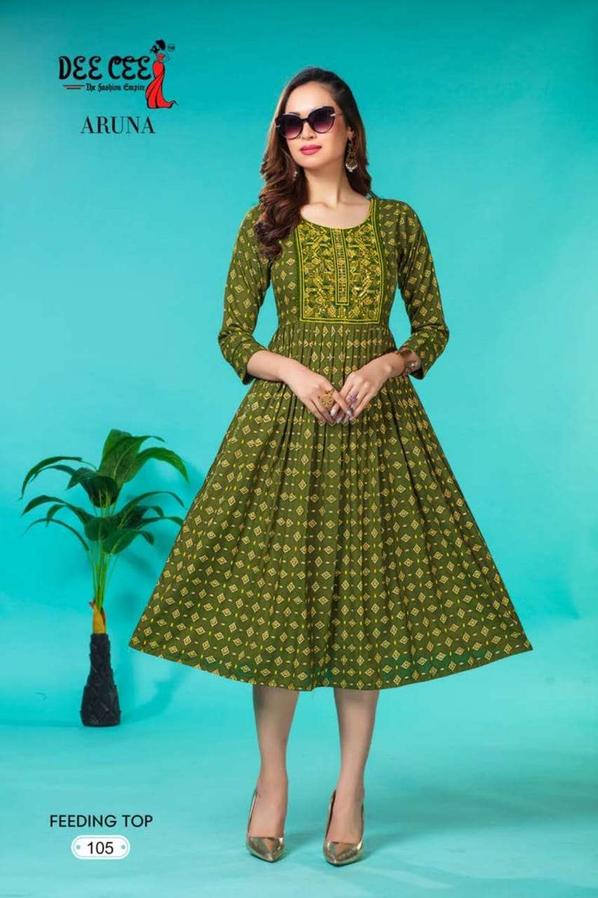 DEECEE ARUNA Kurti Wholesale catalog